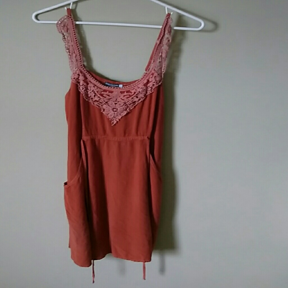 Earthbound orange dress